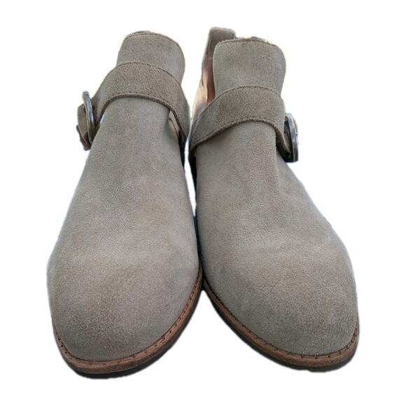 Frye Mia Suede Cut Out Boots Women’s Size 9 Taupe Tan - Picture 6 of 9